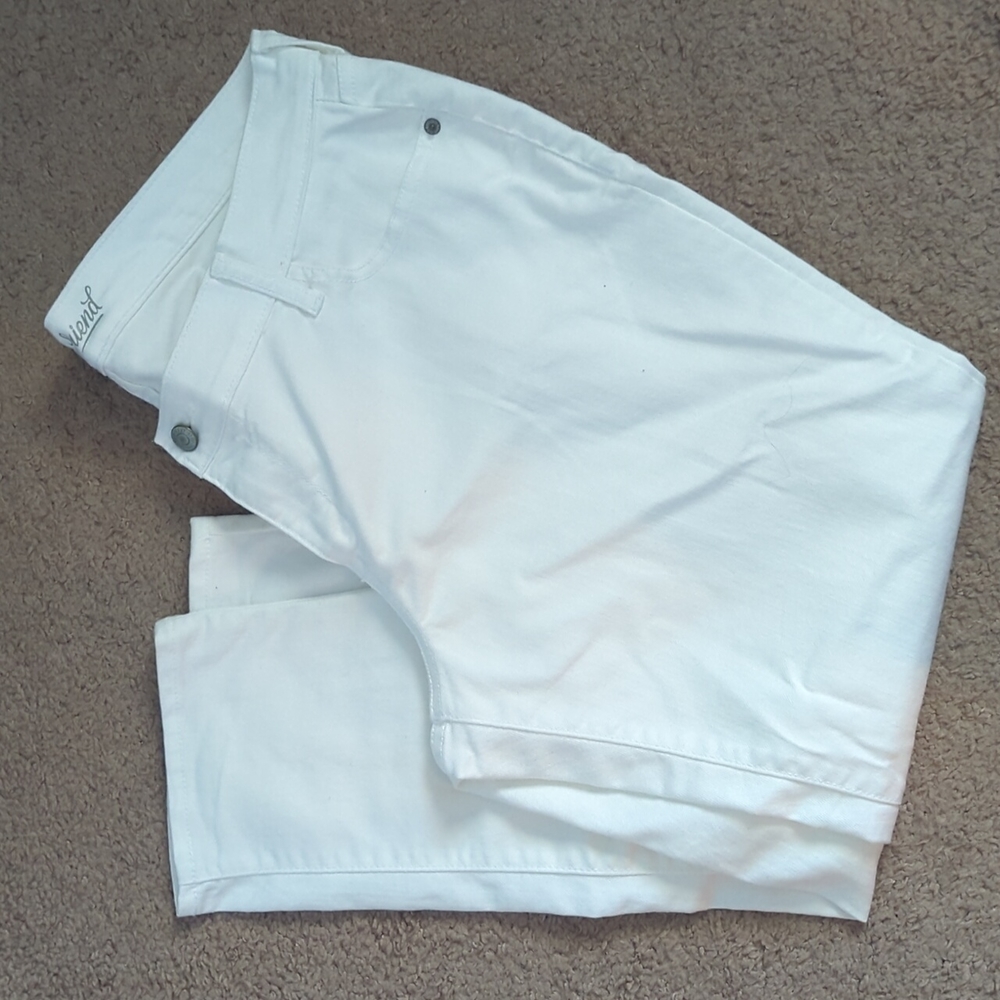 Old Navy White Boyfriend Jeans